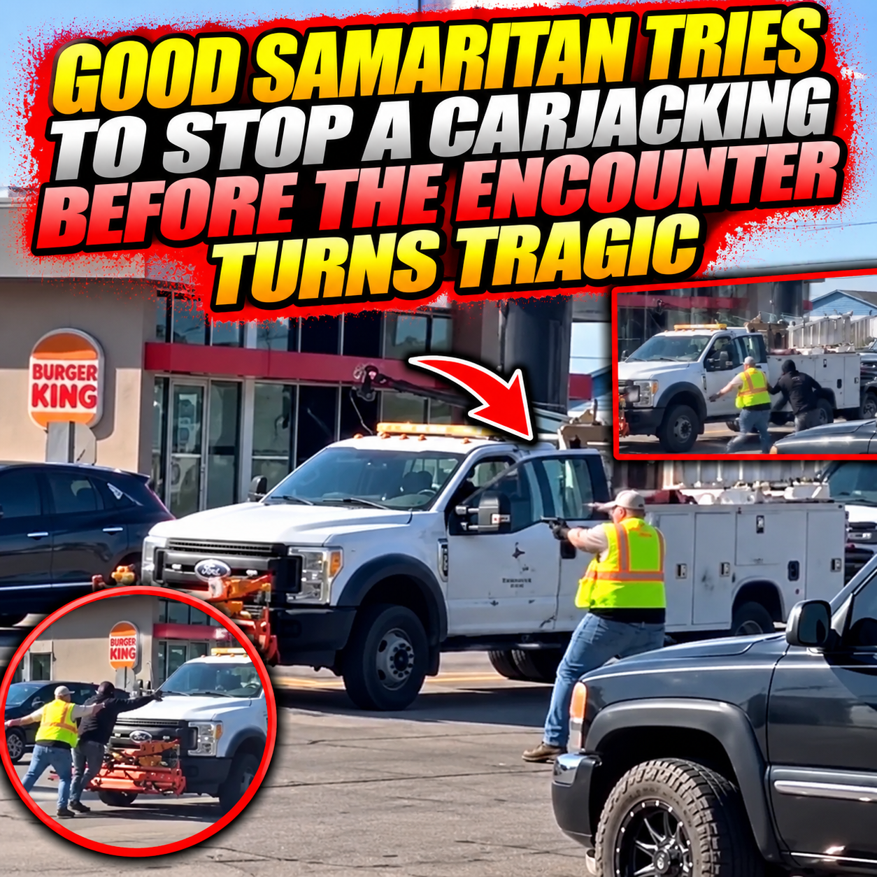 Good Samaritan Tries to Stop a Carjacking Before the Encounter Turns Tragic