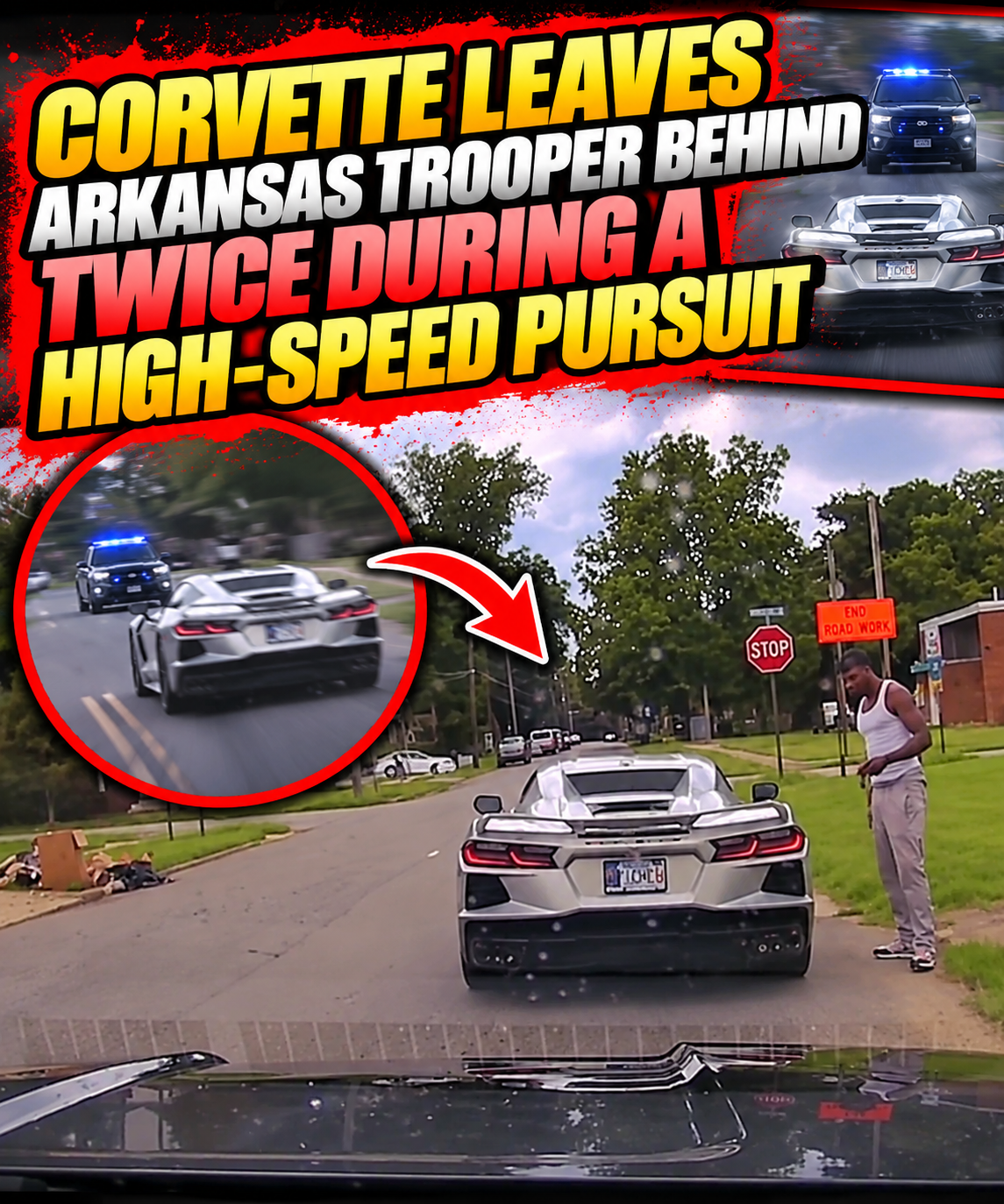 How Did This Corvette Escape Cops Twice
