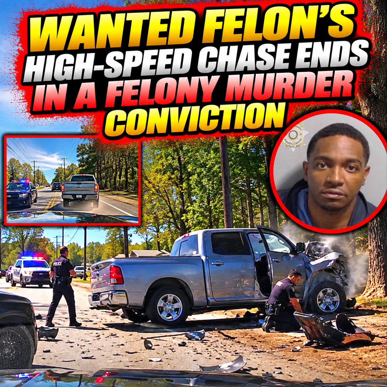 Wanted Felon’s High-Speed Chase Ends in a Felony Murder Conviction