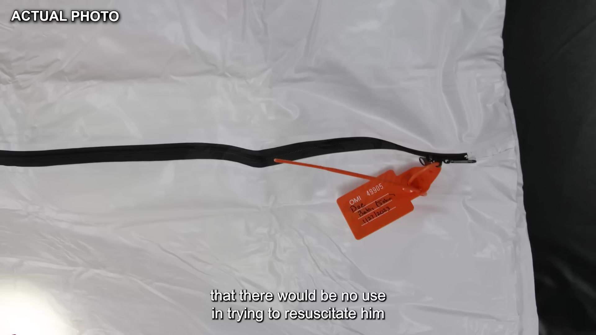Real frame from the supplied Artesia hospital case video