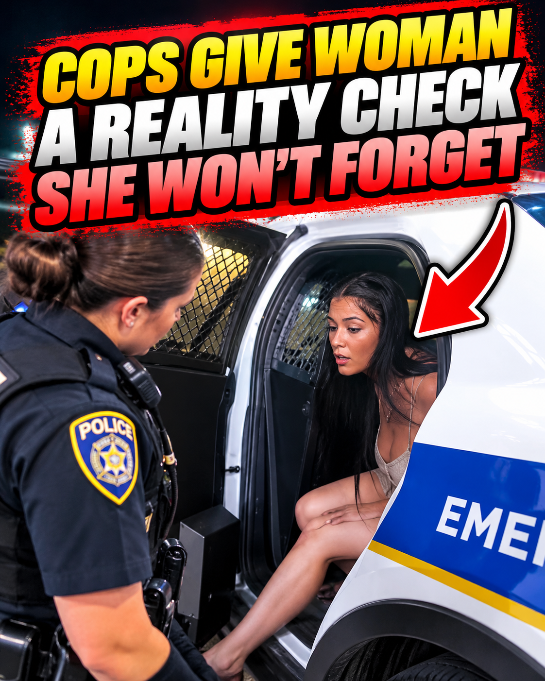 Cops Give Woman a Reality Check She Won’t Forget