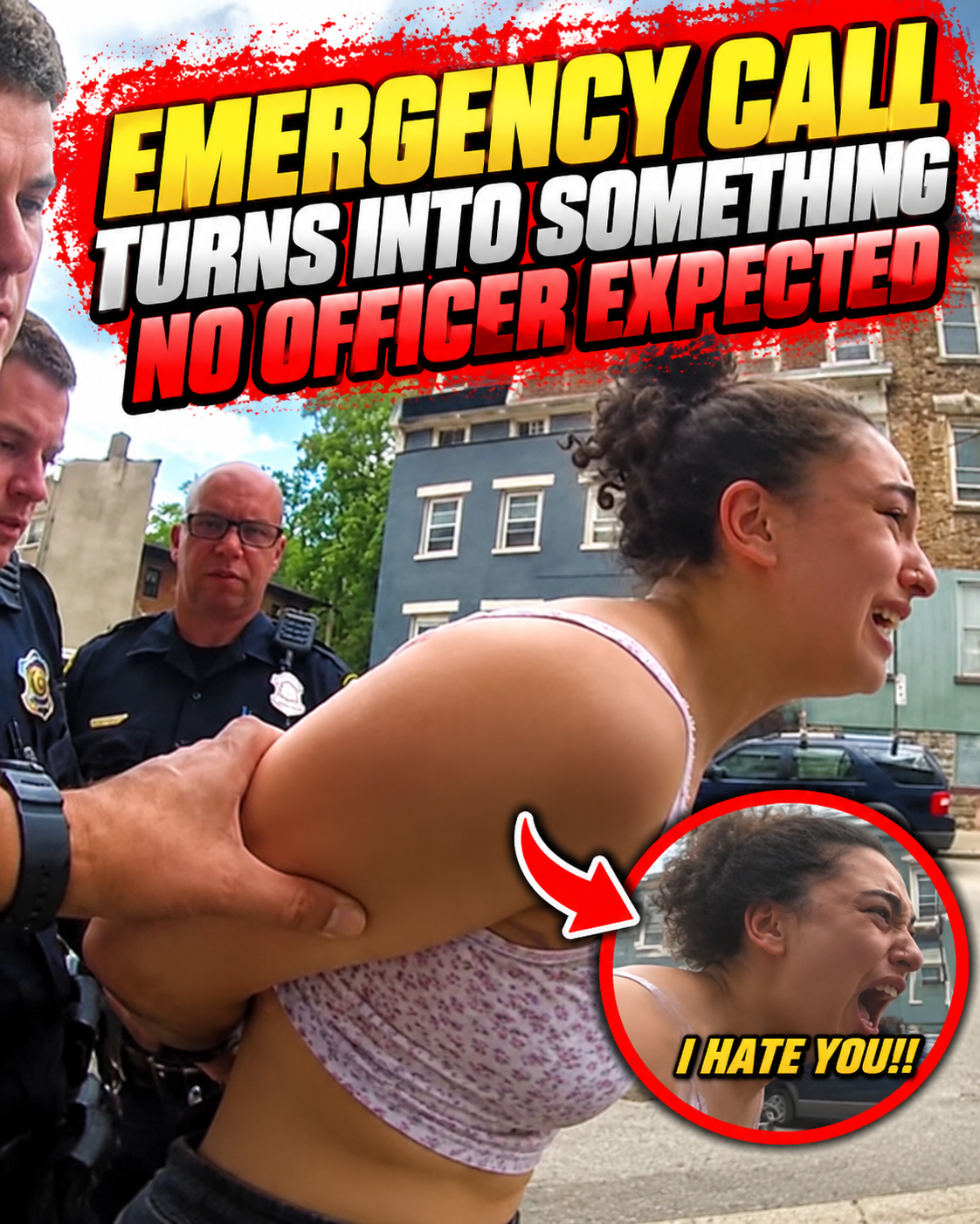 emergency call turns into something no officer expected