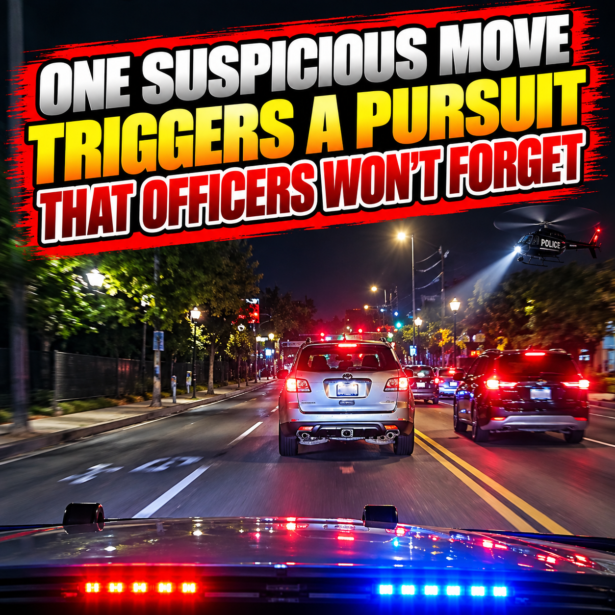 One Suspicious Move Triggers a Pursuit That Officers Won’t Forget