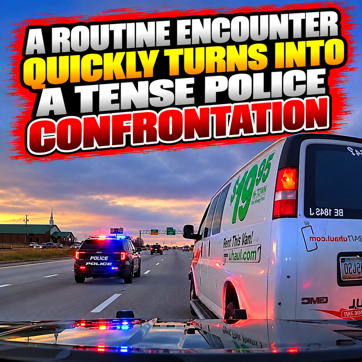 A Routine Encounter Quickly Turns Into a Tense Police Confrontation