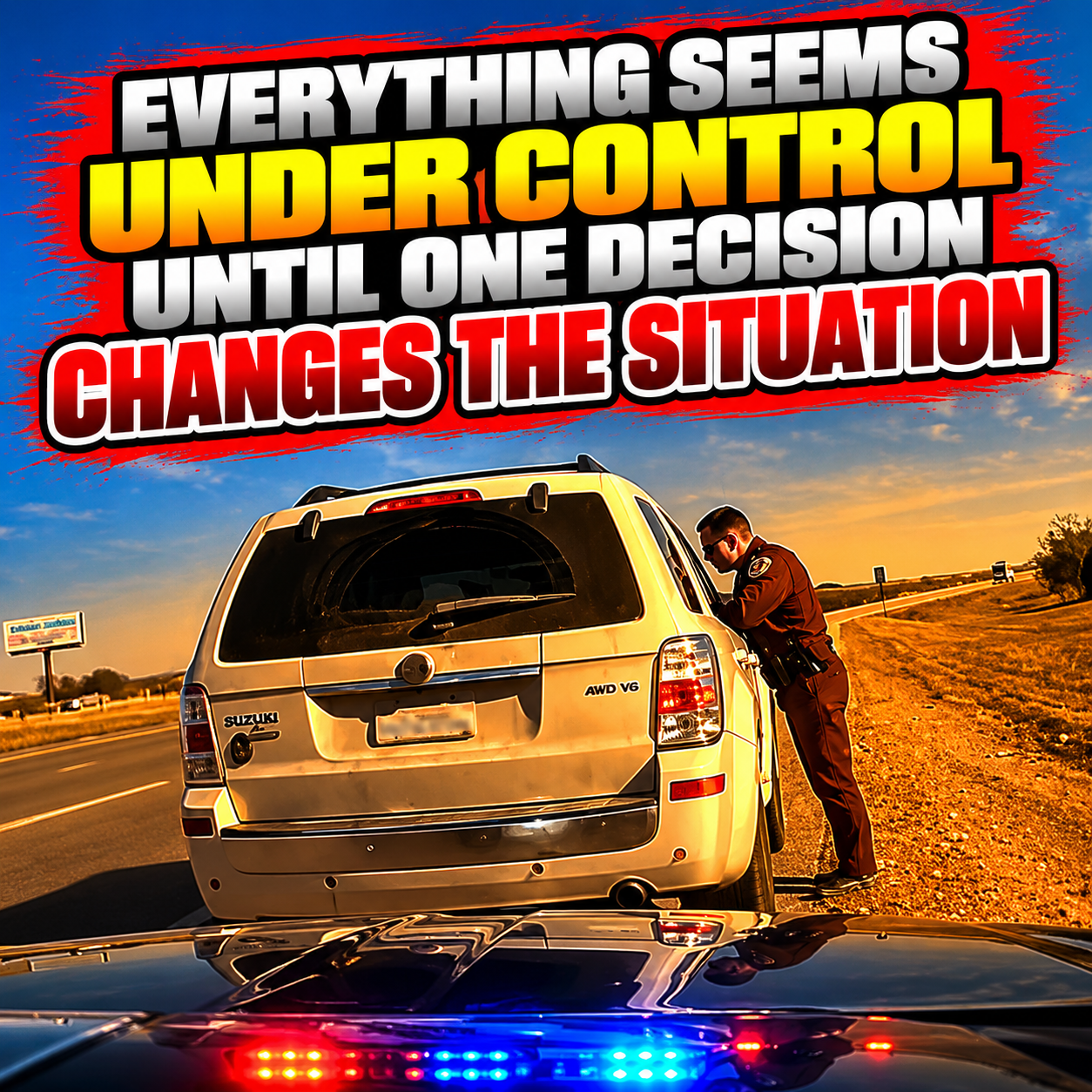 Everything Seems Under Control Until One Decision Changes the Situation
