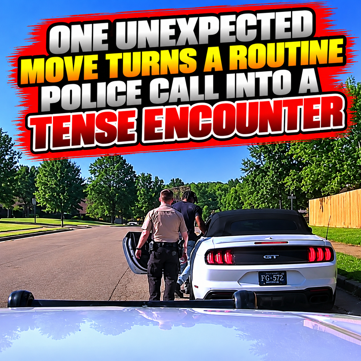 One Unexpected Move Turns a Routine Police Call Into a Tense Encounter