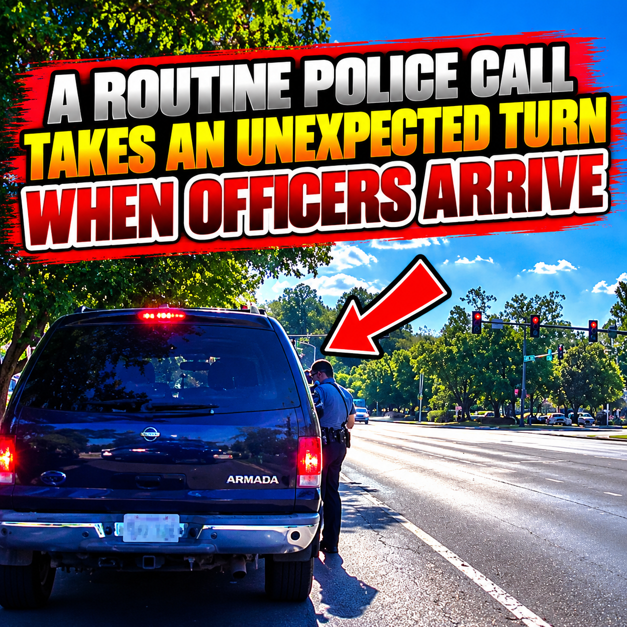 A Routine Police Call Takes an Unexpected Turn When Officers Arrive