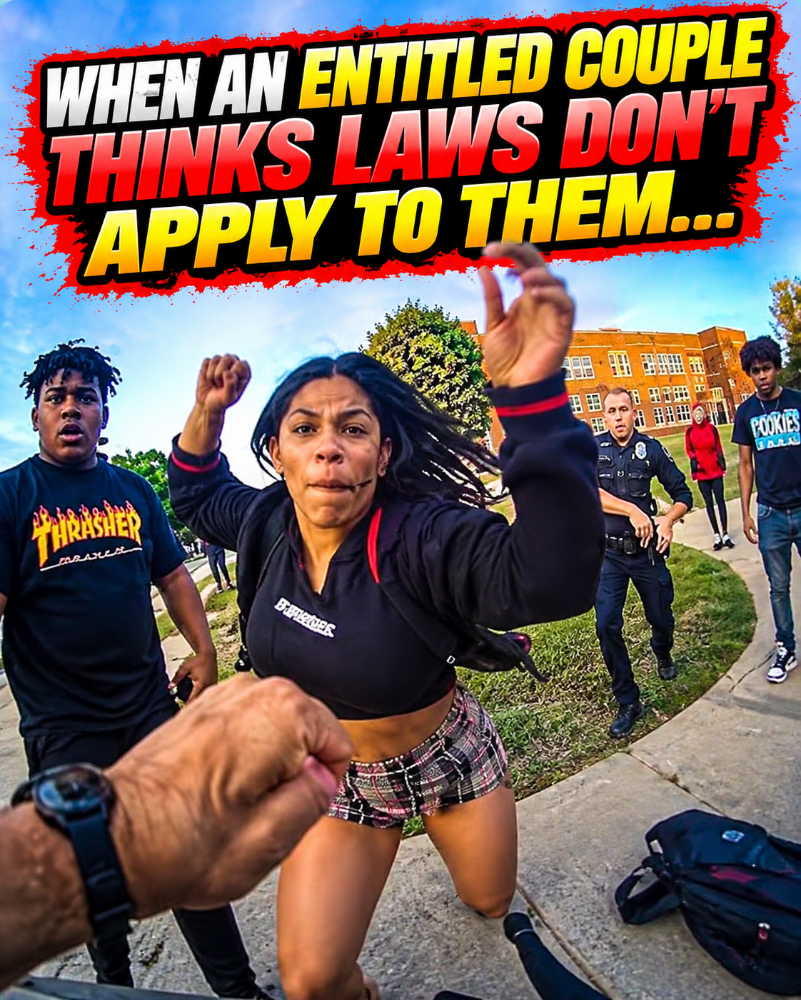 When An Entitled Couple Thinks Laws Don't Apply To Them...