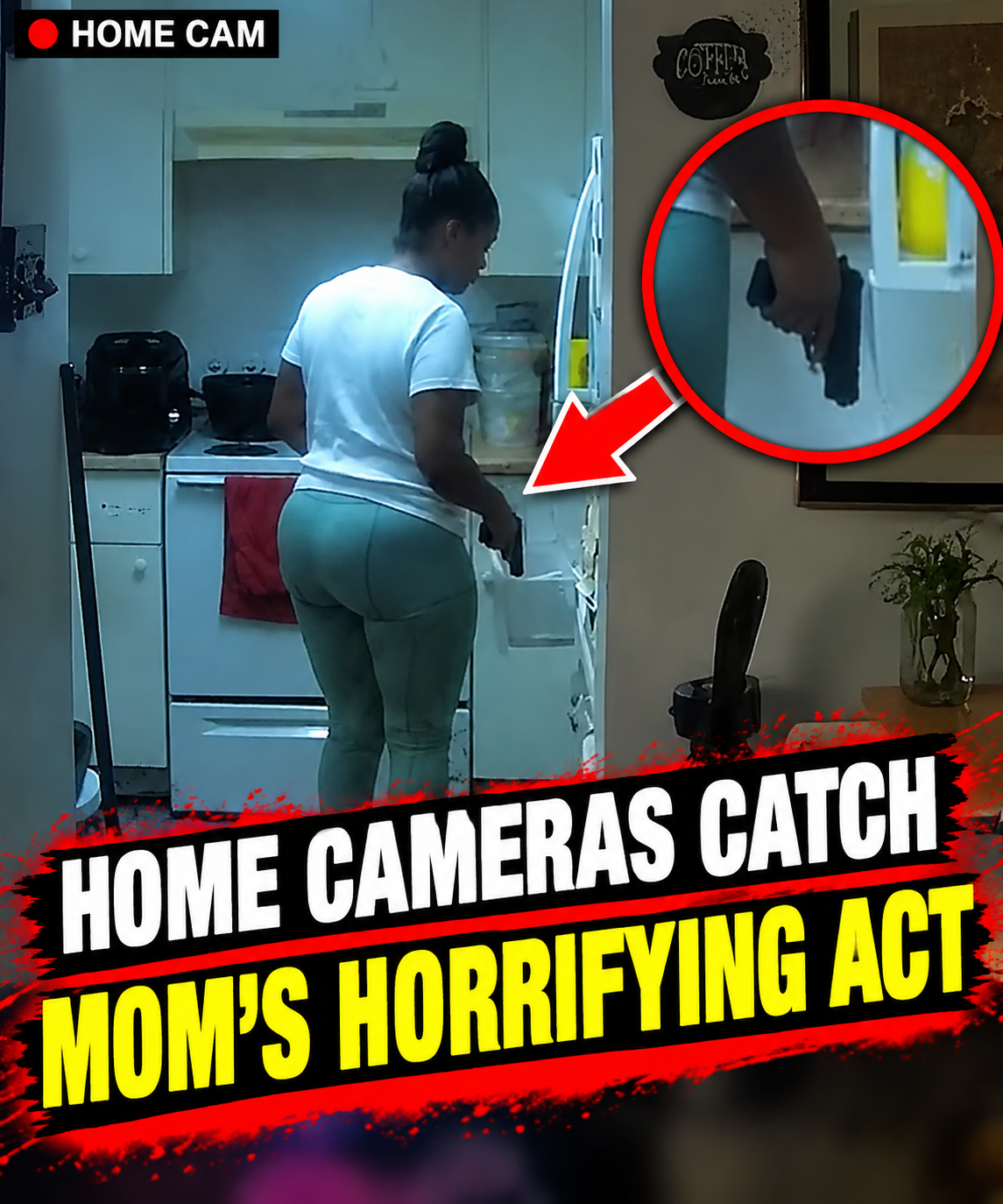 Home Cameras Catch Mom's Horrifying Act