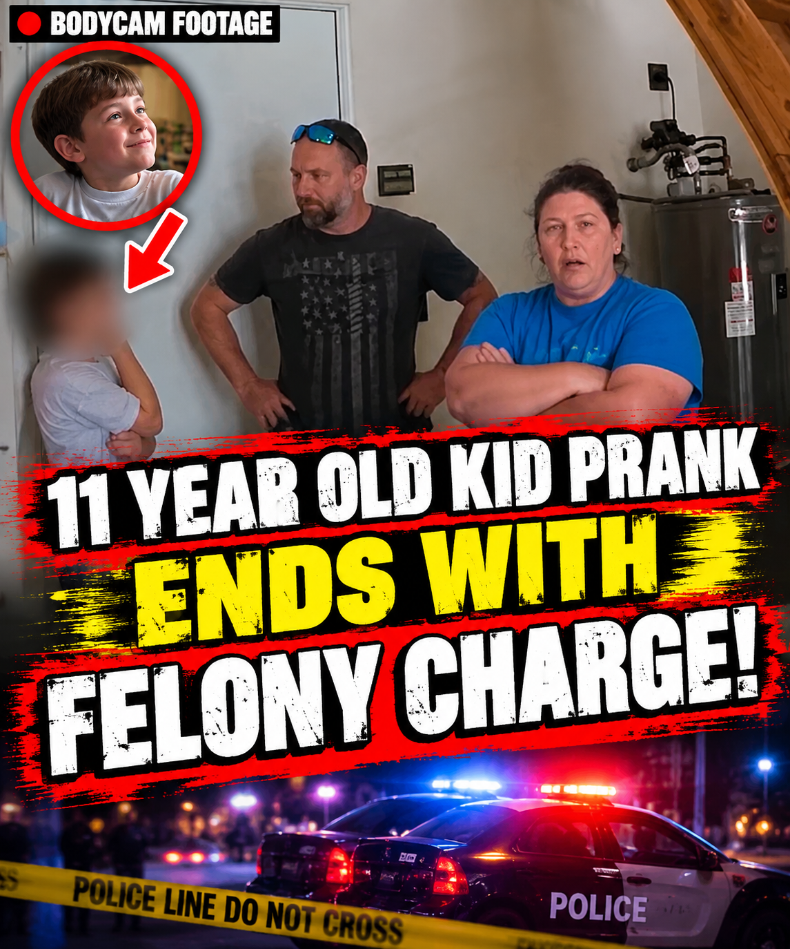 11 Year Old Kid Prank Ends With Felony Charge!