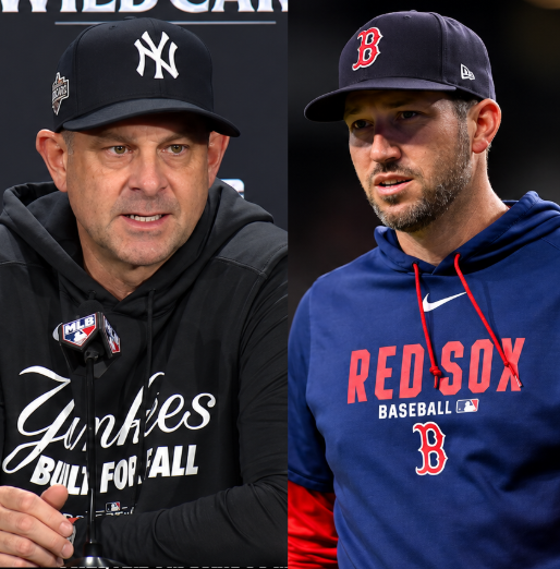 Yankees Manager Aaron Boone Responds to Red Sox Manager Chad Tracy After Comments Mocking New York Fans on Television Before Playoff Series