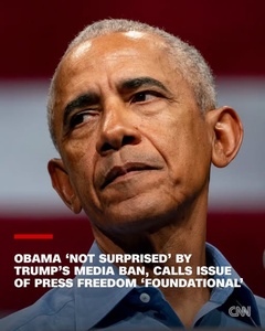 Obama Enters Trump’s White House Press Fight as Court Orders Media Access Restored
