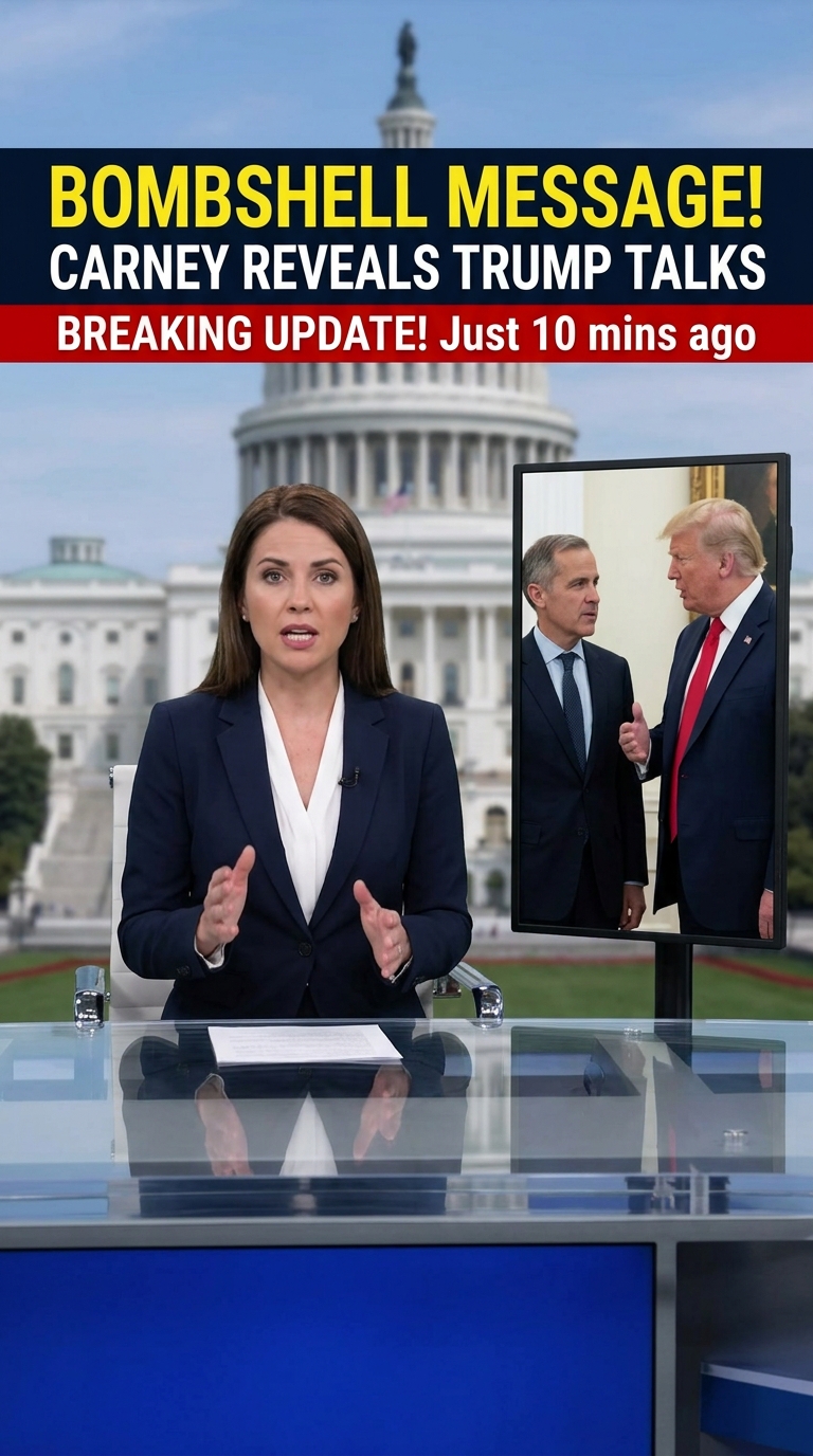 TRUMP’S CALL WITH CARNEY SPARKS TENSIONS Says Canada’s Sovereignty Comes First