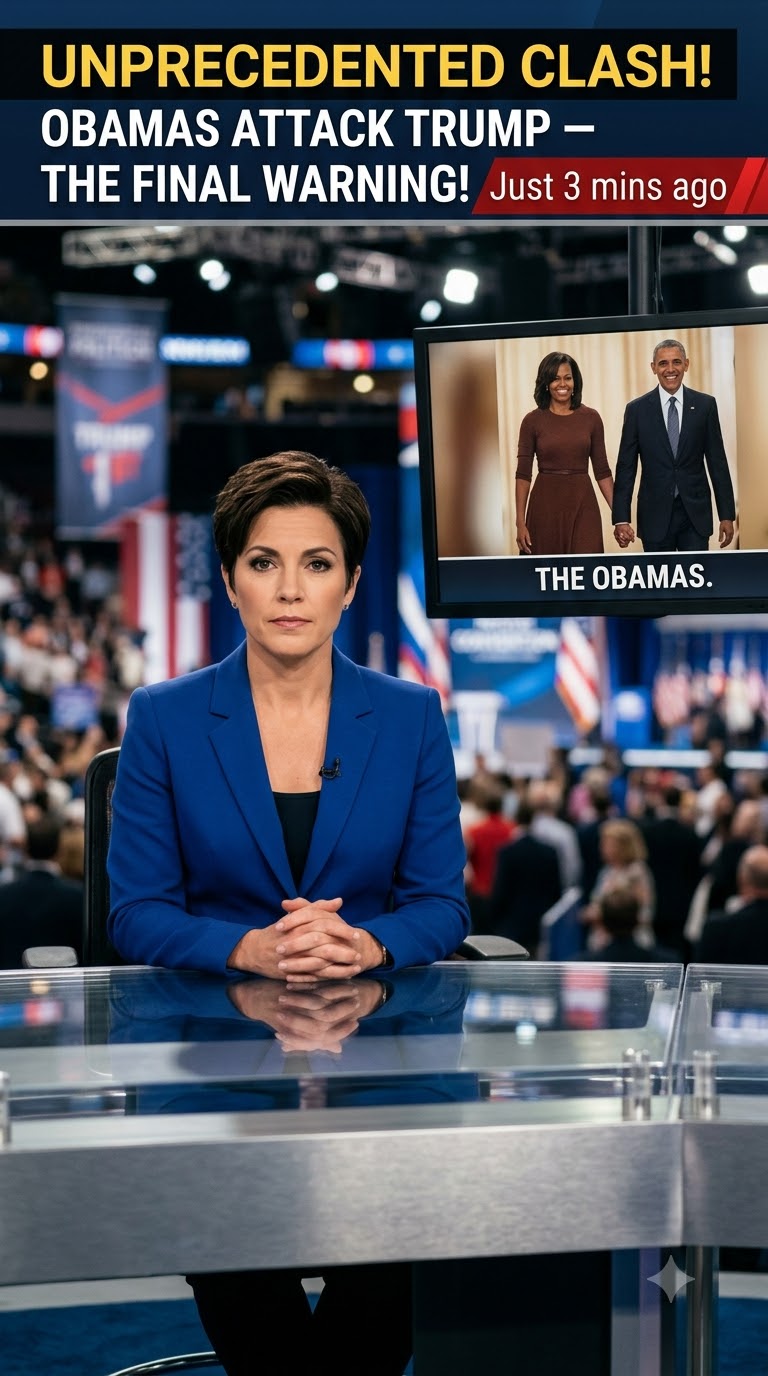 THE OBAMAS’ WARNING TO TRUMP OVER AI