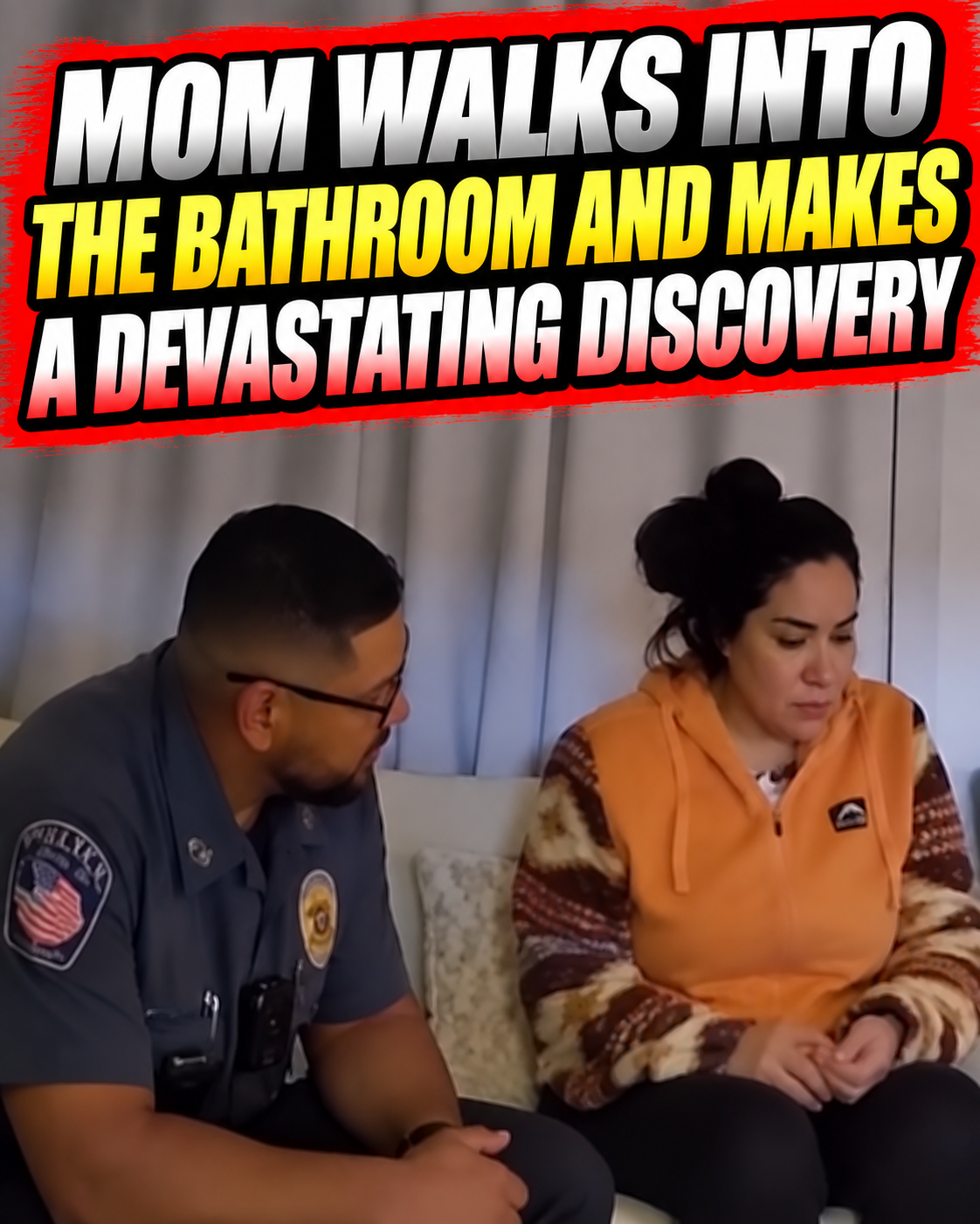 Mom Walks Into the Bathroom and Makes a Devastating Discovery
