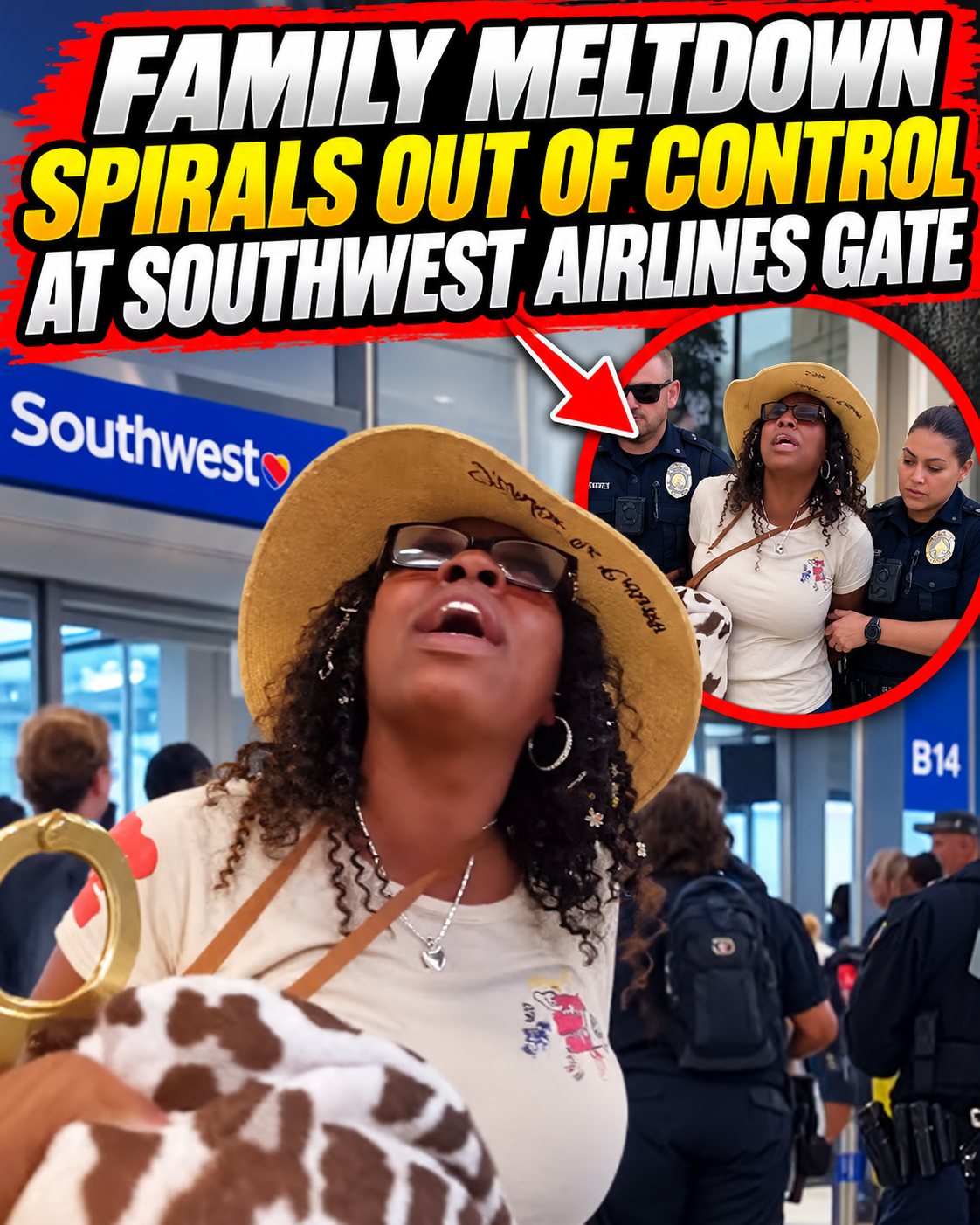 Family Meltdown Spirals Out of Control at Southwest Airlines Gate