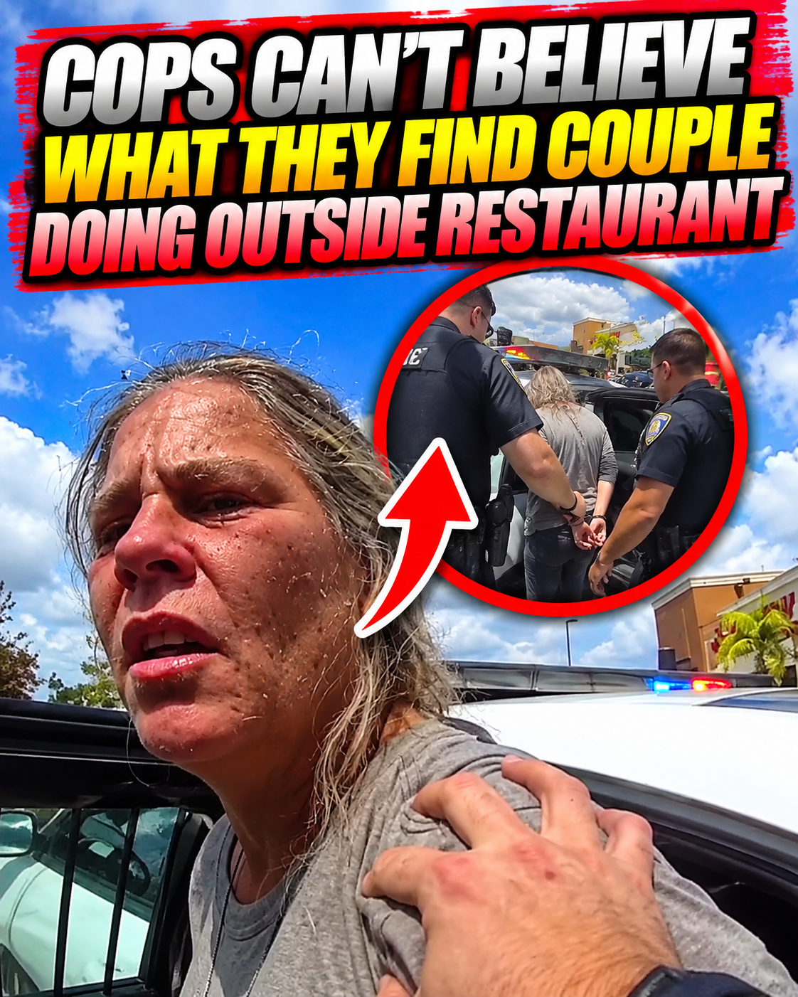 Cops Can’t Believe What They Find Couple Doing Outside Restaurant