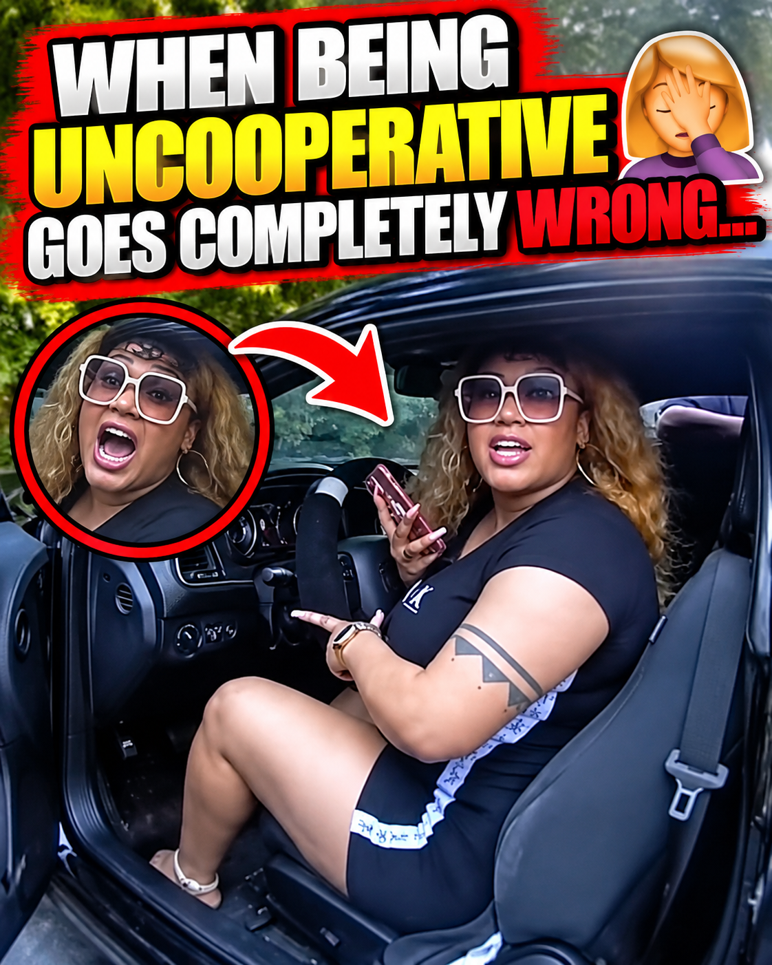 When Being Uncooperative Goes Completely Wrong... 🤦‍♀️