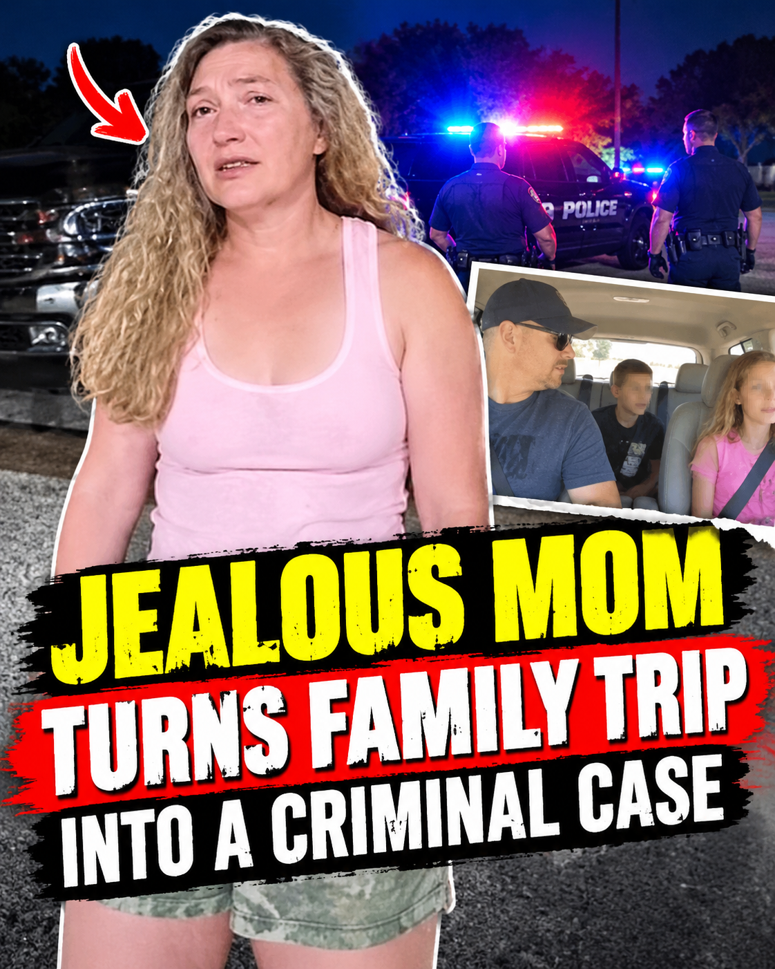 Jealous Mom Turns Family Trip Into a Criminal Case
