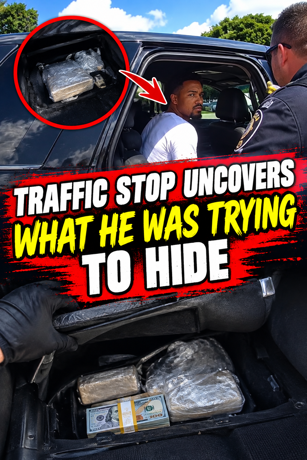 Traffic Stop Uncovers What He Was Trying to Hide