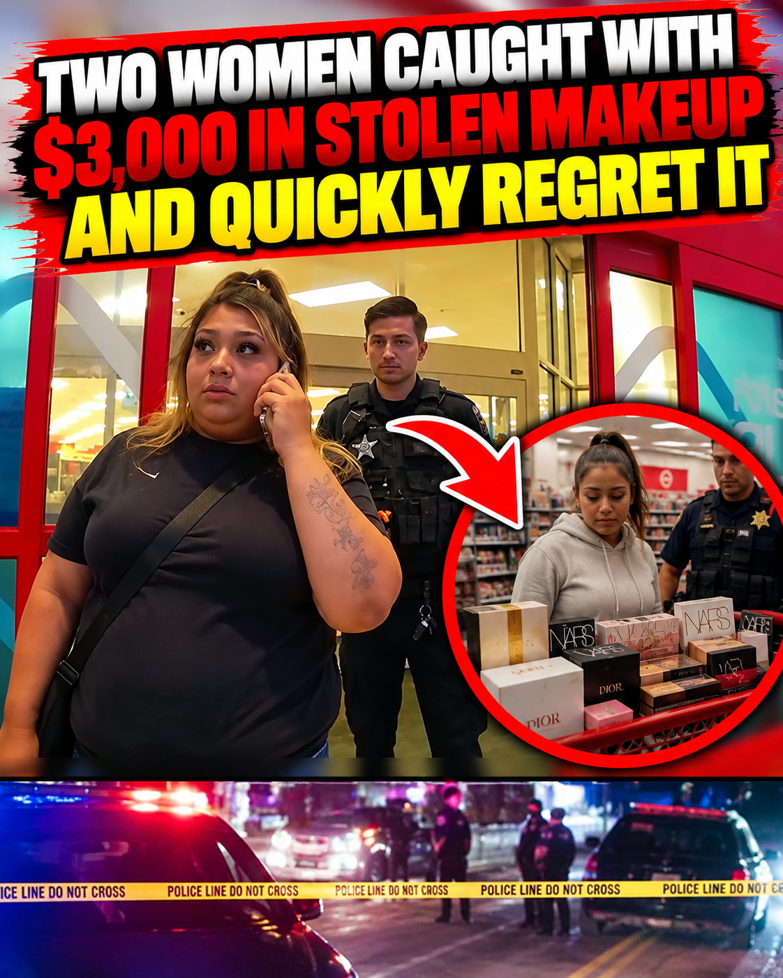 Fake Mom and Daughter Caught Stealing $3,000 in Makeup—Instantly Regret2