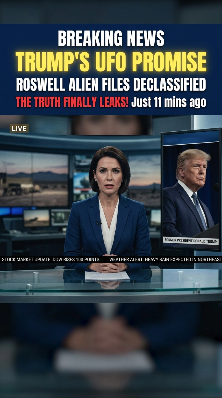 TRUMP’S UFO FILES