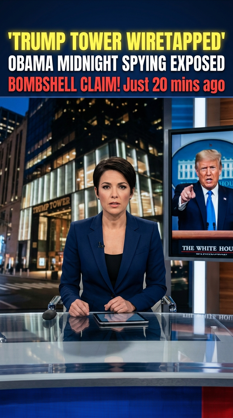 TRUMP TOWER WIRETAP CLAIM RETURNS — WHAT WAS NEVER FULLY EXPLAINED?