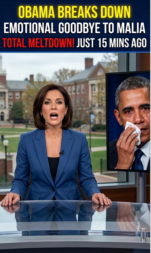 OBAMA HELD BACK HIS TEARS—UNTIL SHE WALKED AWAY