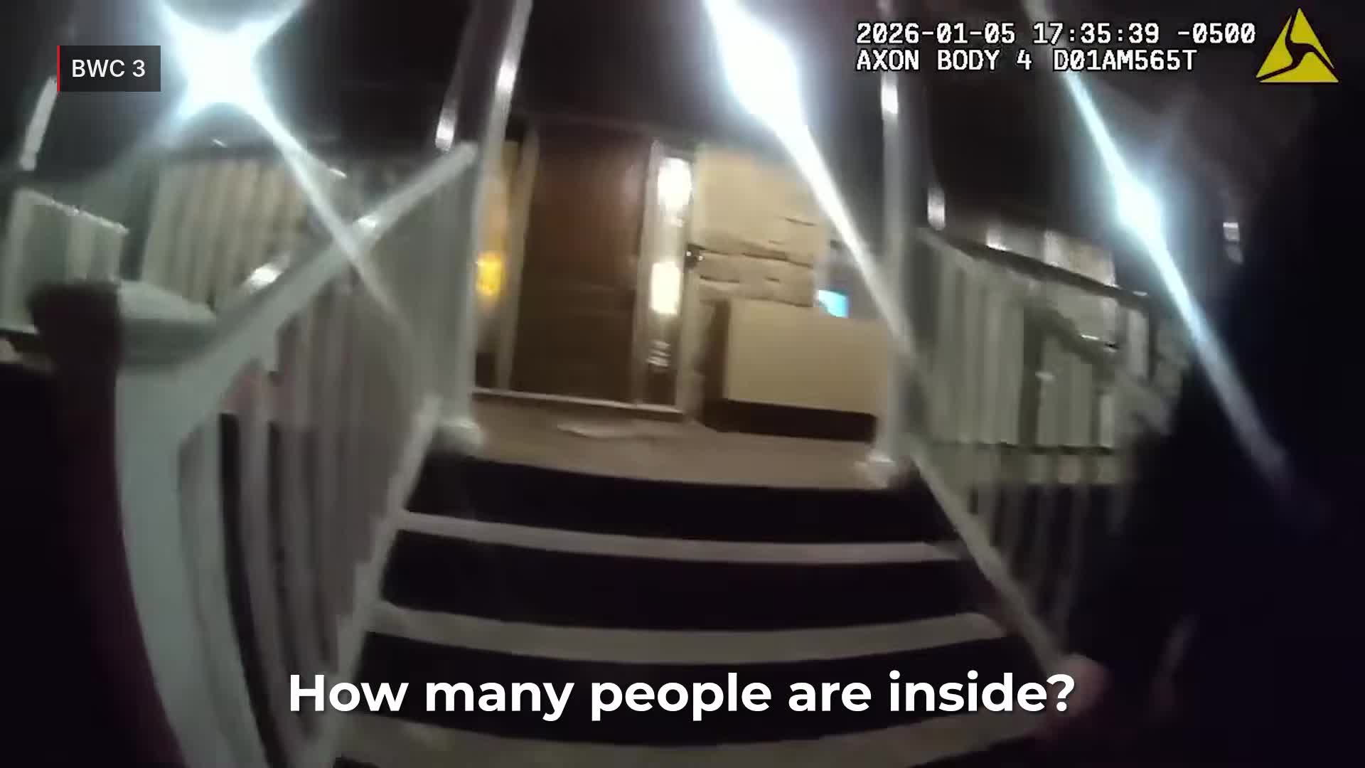 Uncropped frame from the supplied Piscataway Police body-camera footage