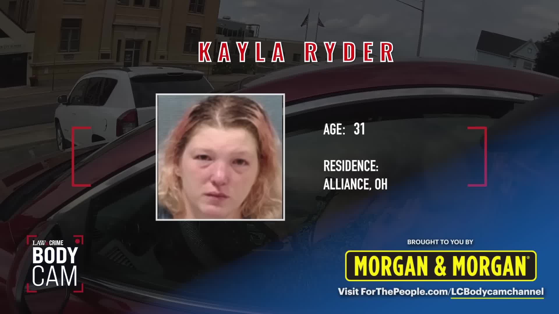Frame from the supplied Alliance police footage
