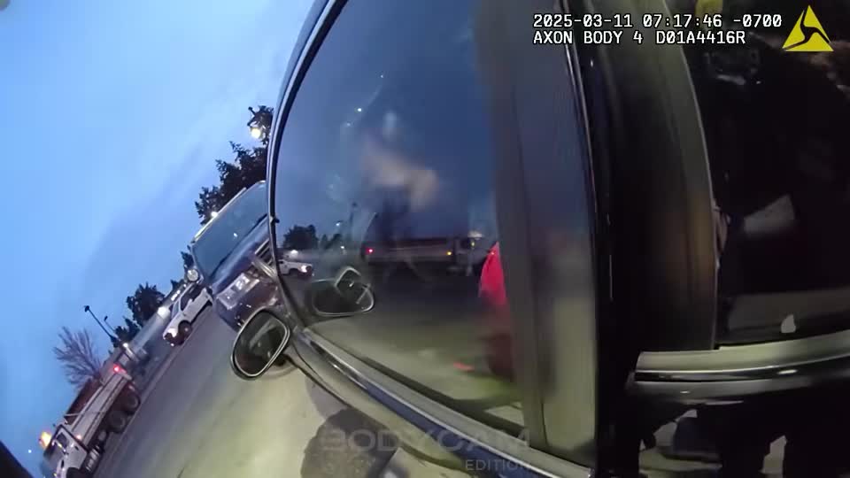 Uncropped frame from the supplied March 11, 2025 body-camera footage