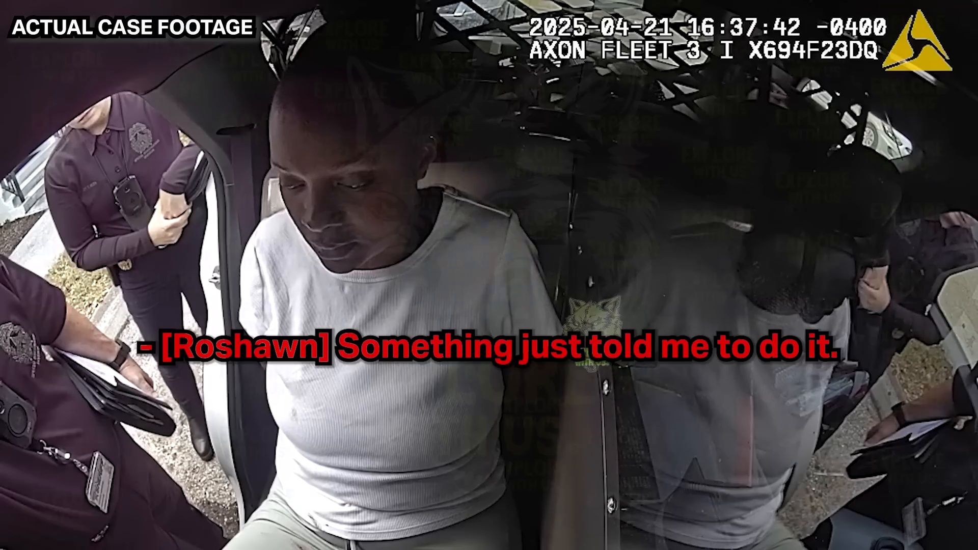 Uncropped frame from the supplied case footage