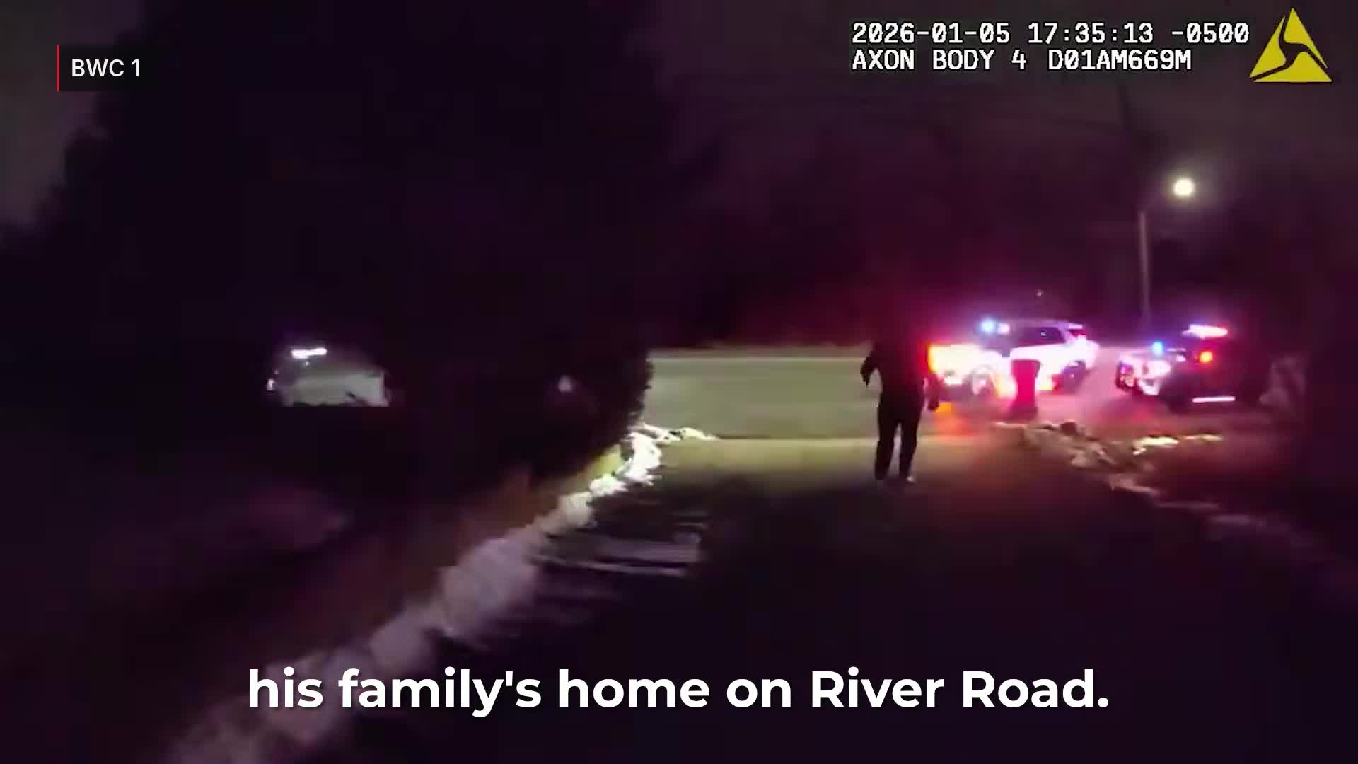 Uncropped frame from the supplied Piscataway Police body-camera footage