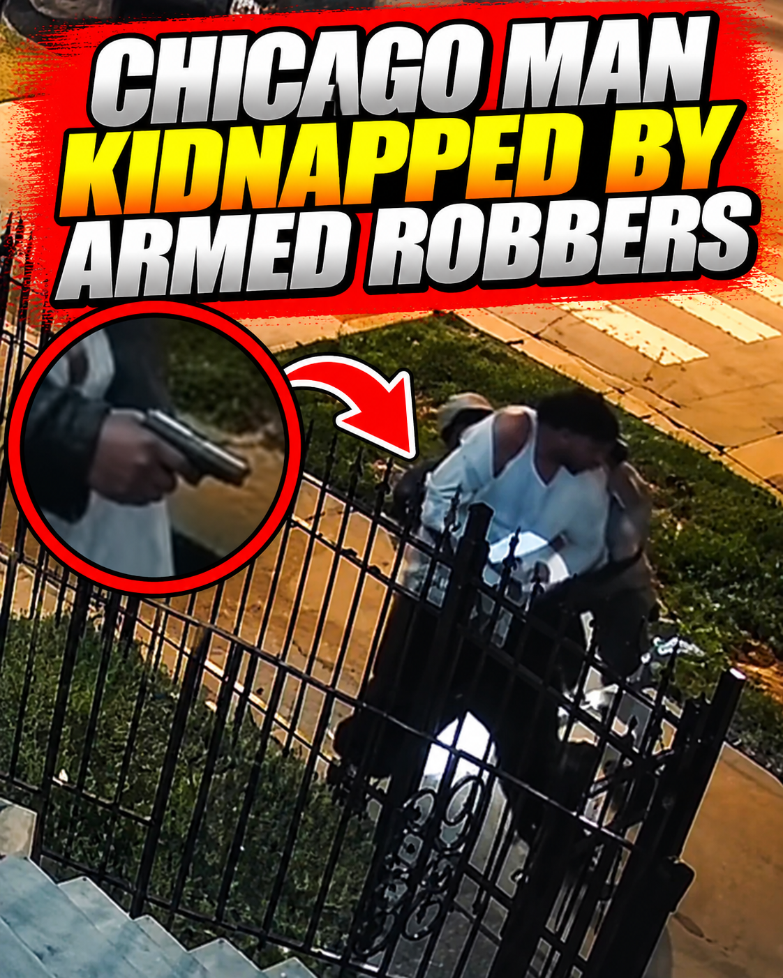 Chicago man kidnapped by armed robbers