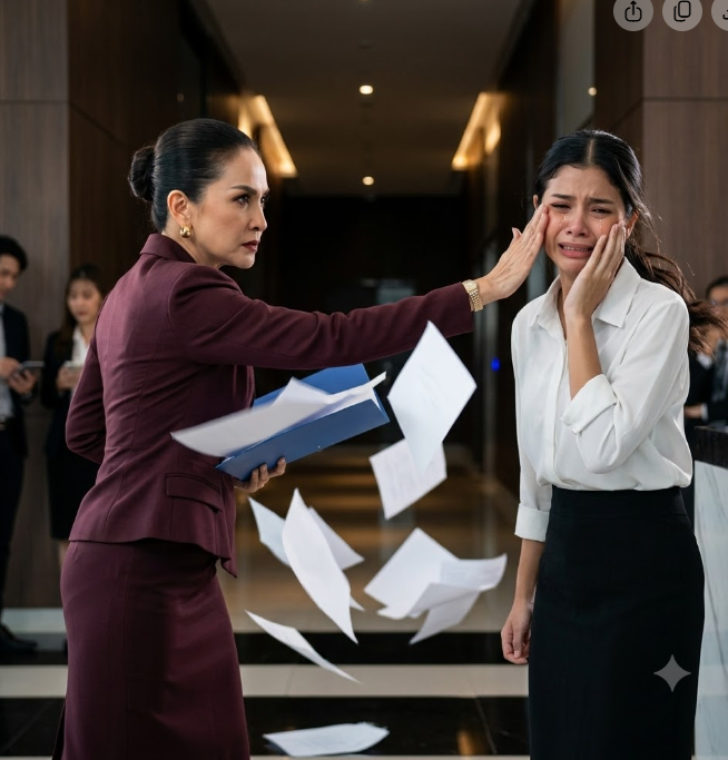 06IDHH Hari Pertama Magang, Nadia Ditampar Manajernya—Tapi Satu Telepon Membuat Seluruh Kantor Membeku