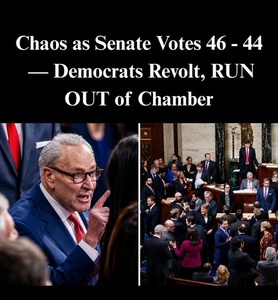 "46-44 Chaos" Graphic Claims Democrats Fled Senate Chamber — What Actually Happened on September 24, 2026?