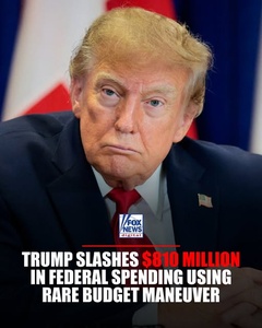 Trump Slashes $810 Million in Federal Spending Using Rare Budget Maneuver — But What’s the Full Story?