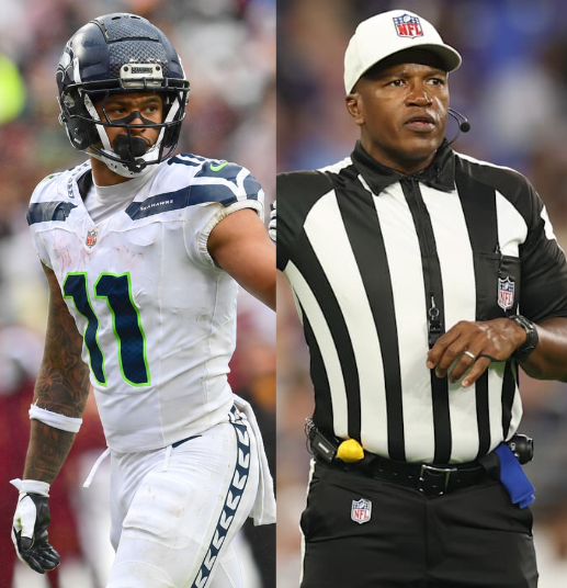 Seahawks in Shock: Jaxon Smith-Njigba’s ‘Hero’ Moment as Referee Shawn Smith Gets Shoved Down by Commanders Player in Week 3 – Viral Video Rocks NFL
