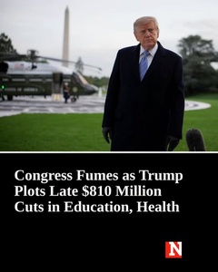 Trump Plots Late Cuts in Education, Health