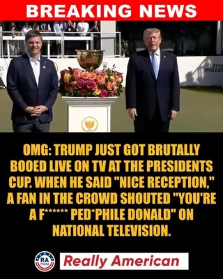 Trump Heckled During Presidents Cup Appearance as Viral Video Captures Hostile Shout