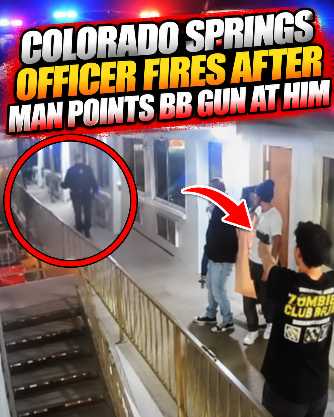 Colorado Springs Officer Fires After Man Points BB Gun at Him