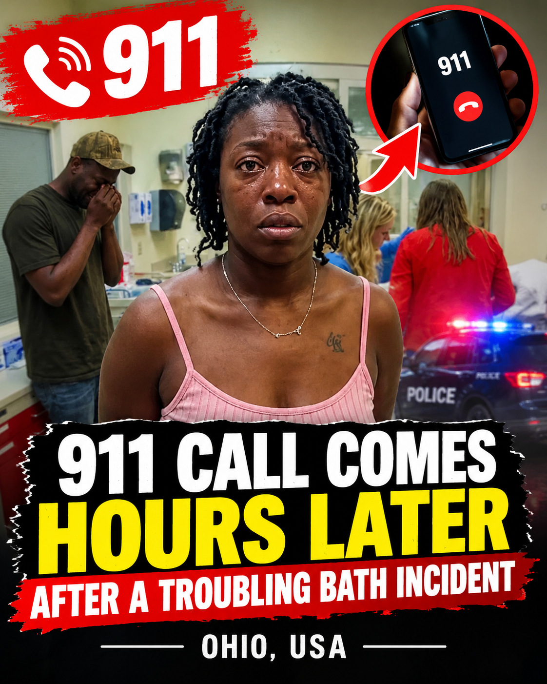 🚔⚠️ 911 Call Comes Hours Later After a Troubling Bath Incident | Ohio, USA