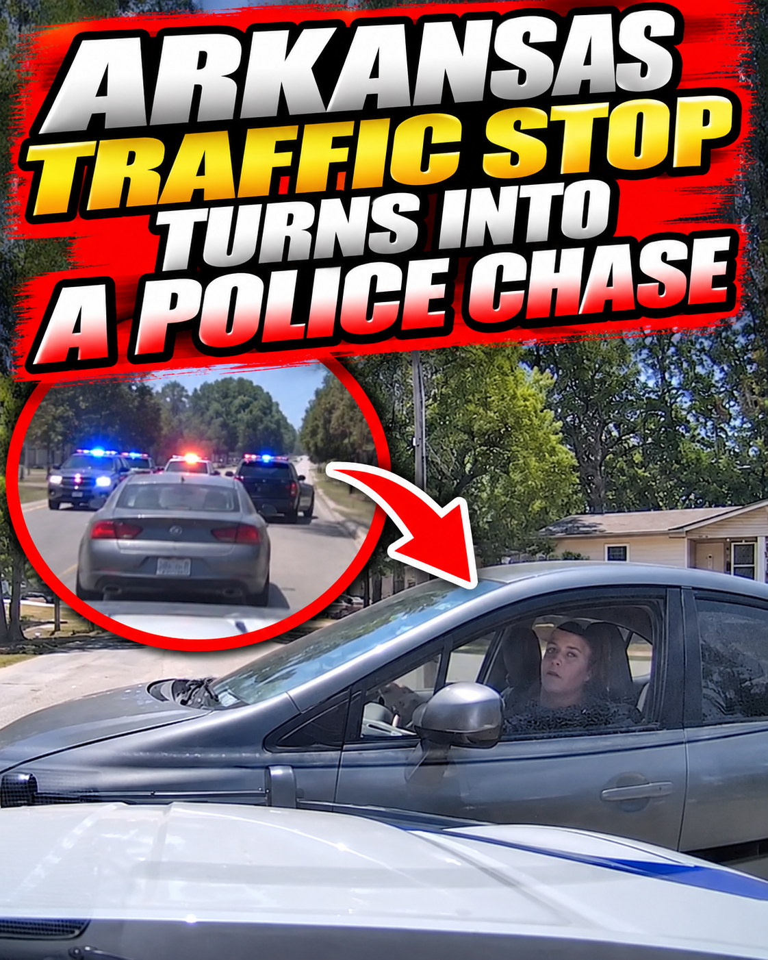 Arkansas Traffic Stop Turns Into a Police Chase 
