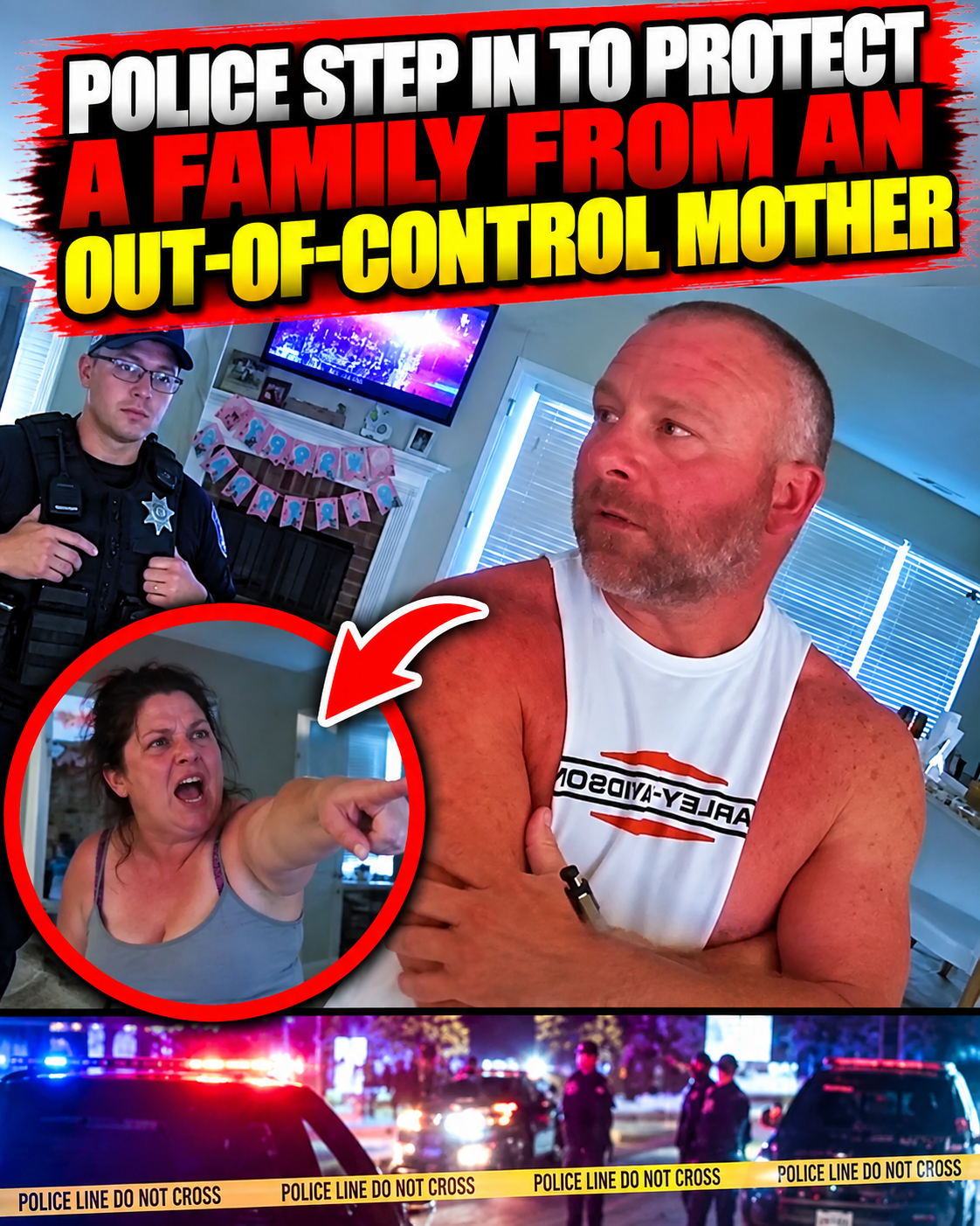 Police Rescue Family From EXTREMELY Toxic Mother2