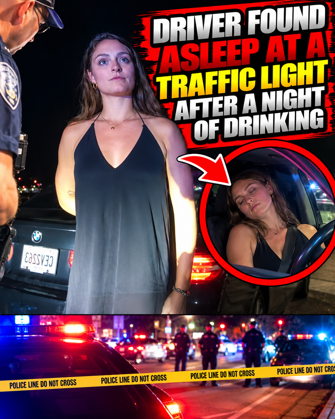 When You're So Drunk You Sleep at a Traffic Light