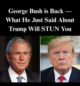 George W. Bush Just Went Public With a Stunning Message About Trump — But What Did He Actually Say?