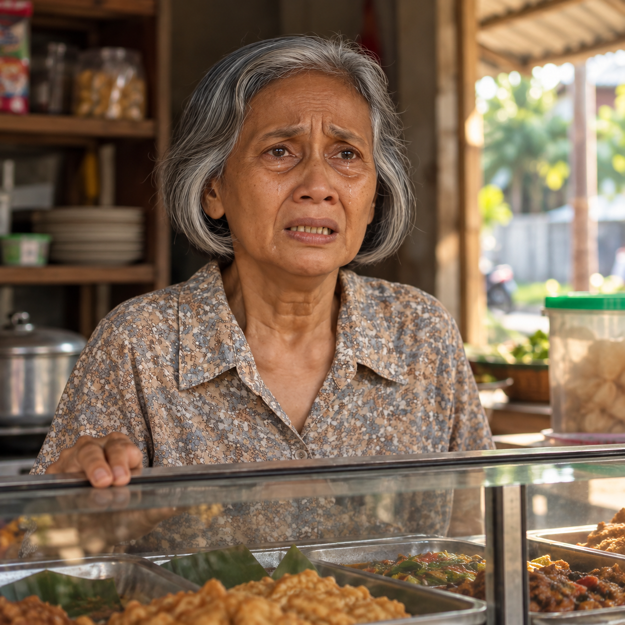 48ik Makan Gratis, Lalu Hina Pemilik Warung!