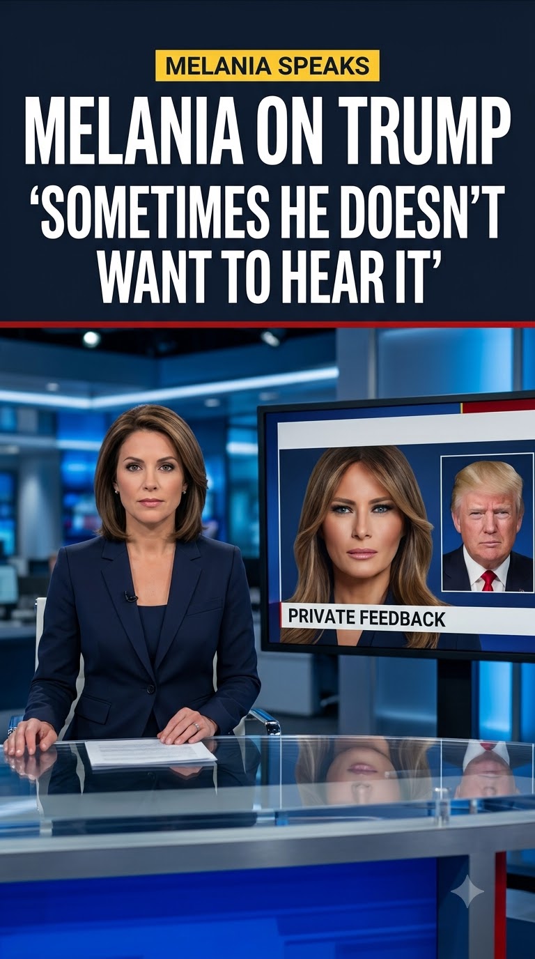 Melania Trump Says She Tells Donald Trump the Truth — Even When He Doesn’t Want to Hear It