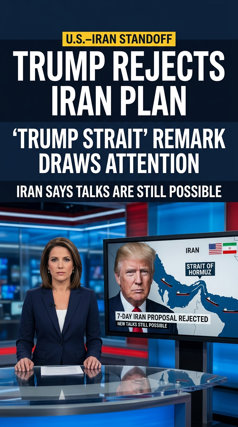 Trump Rejects Iran’s 7-Day Strait of Hormuz Plan