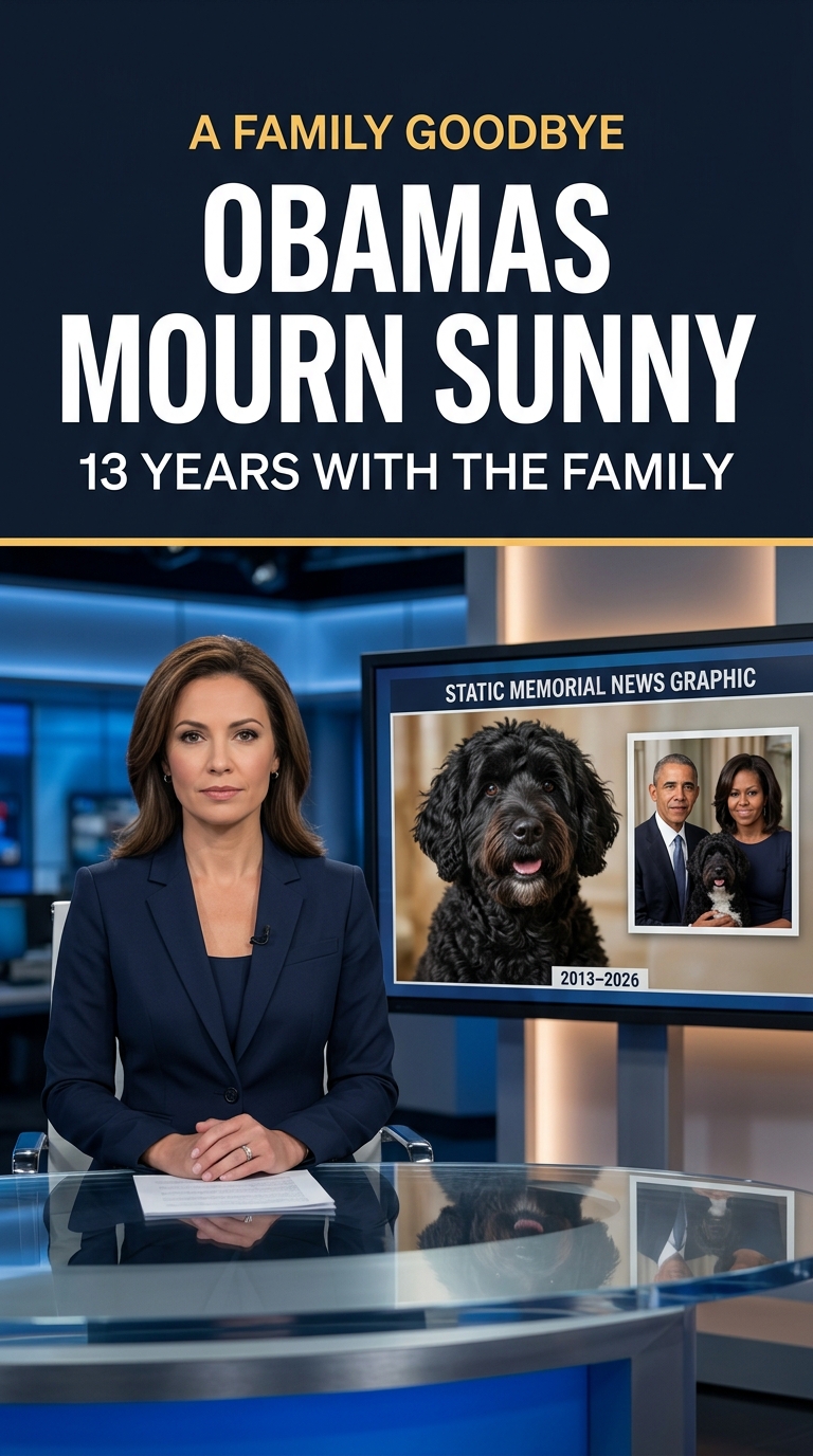 Barack and Michelle Obama Mourn Sunny, Their Beloved White House Dog of 13 Years